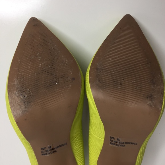 Qupid Stiletto Snake Skin Texture Women’s Size 8.5 - Picture 6 of 8